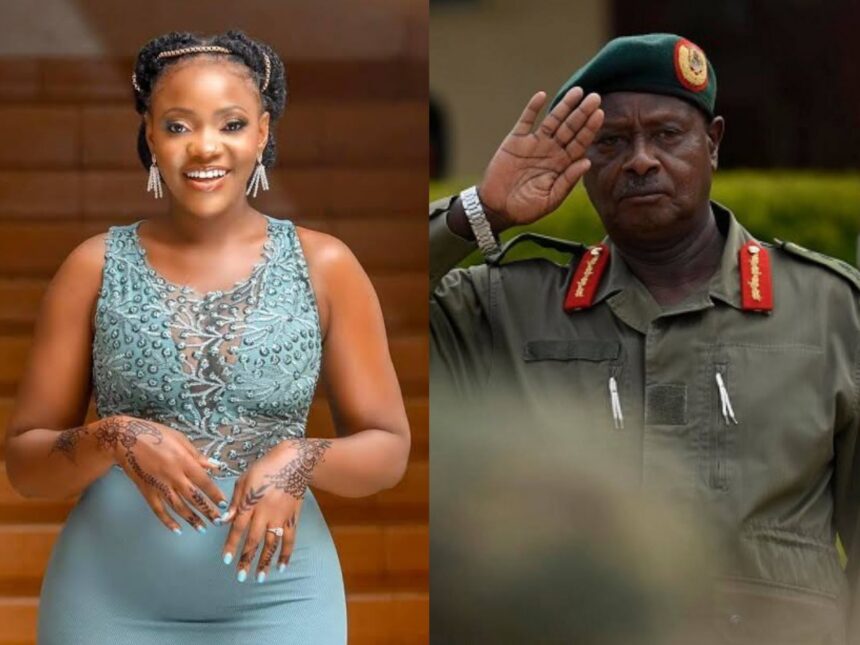 Precious Remmie Compares President Museveni to God